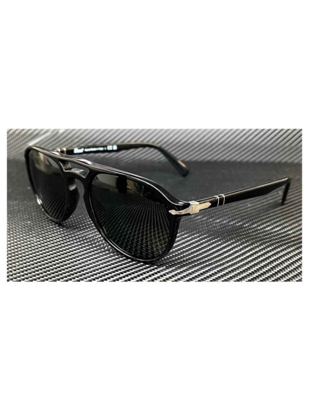 New Persol Men  Black Sunglasses  55- 20-